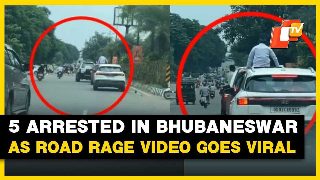 Viral Video: Reckless Driving On Streets Of Bhubaneswar Proves Costly, 5 Persons Arrested | Odisha
