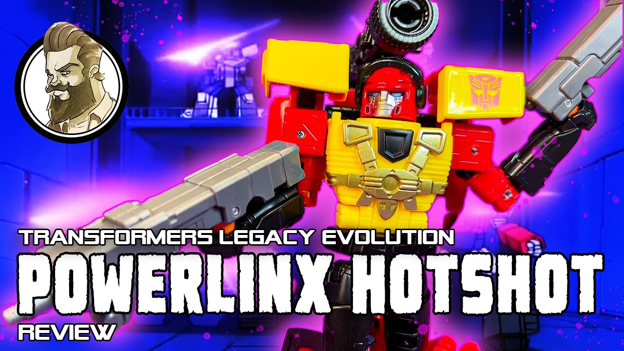 Ham-Man Reviews -Transformers Legacy Evolution Armada Powerlinx Hot Shot and Minicon Jolt