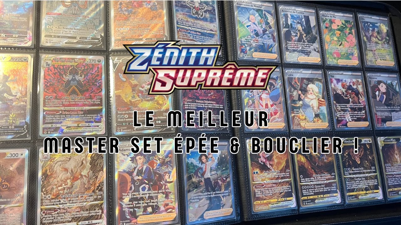 PR&Eacute;SENTATION DU MEILLEUR MASTER SET DU BLOC &Eacute;P&Eacute;E & BOUCLIER - Z&Eacute;NITH SUPR&Ecirc;ME