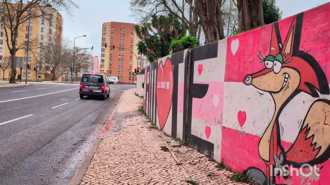 Walking Lisbon: Quiet Neighborhood Walk & Urban Calm