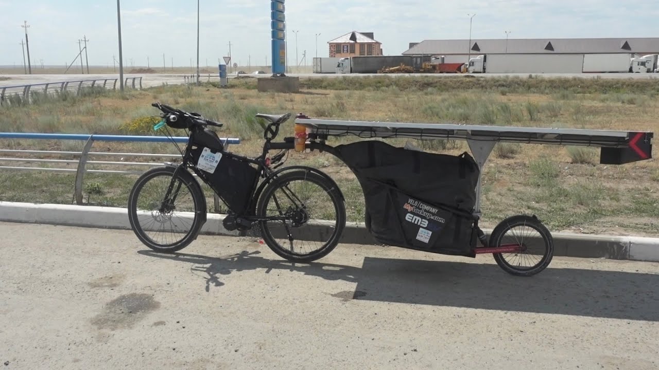 300km E-bike Range?! Attacked by Kazakhstan Crickets