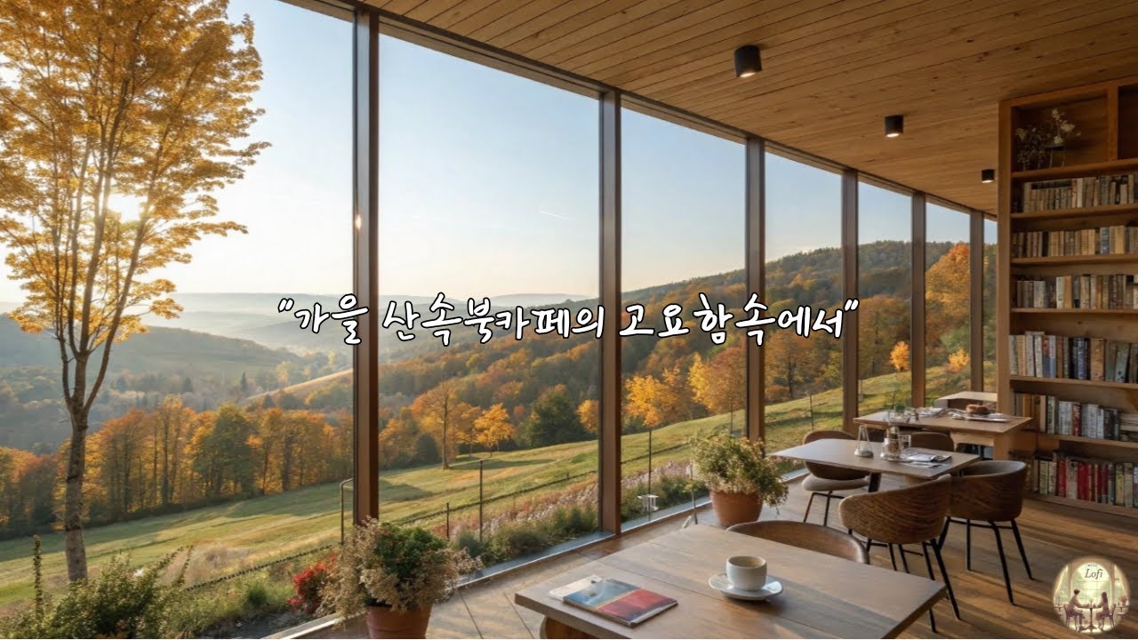 [Play List]따뜻한 가을햇살 아래, 어느 산속 북카페의 고요한 피아노 소리, 중간광고없음(Warm Someday at a Peaceful Book Café)