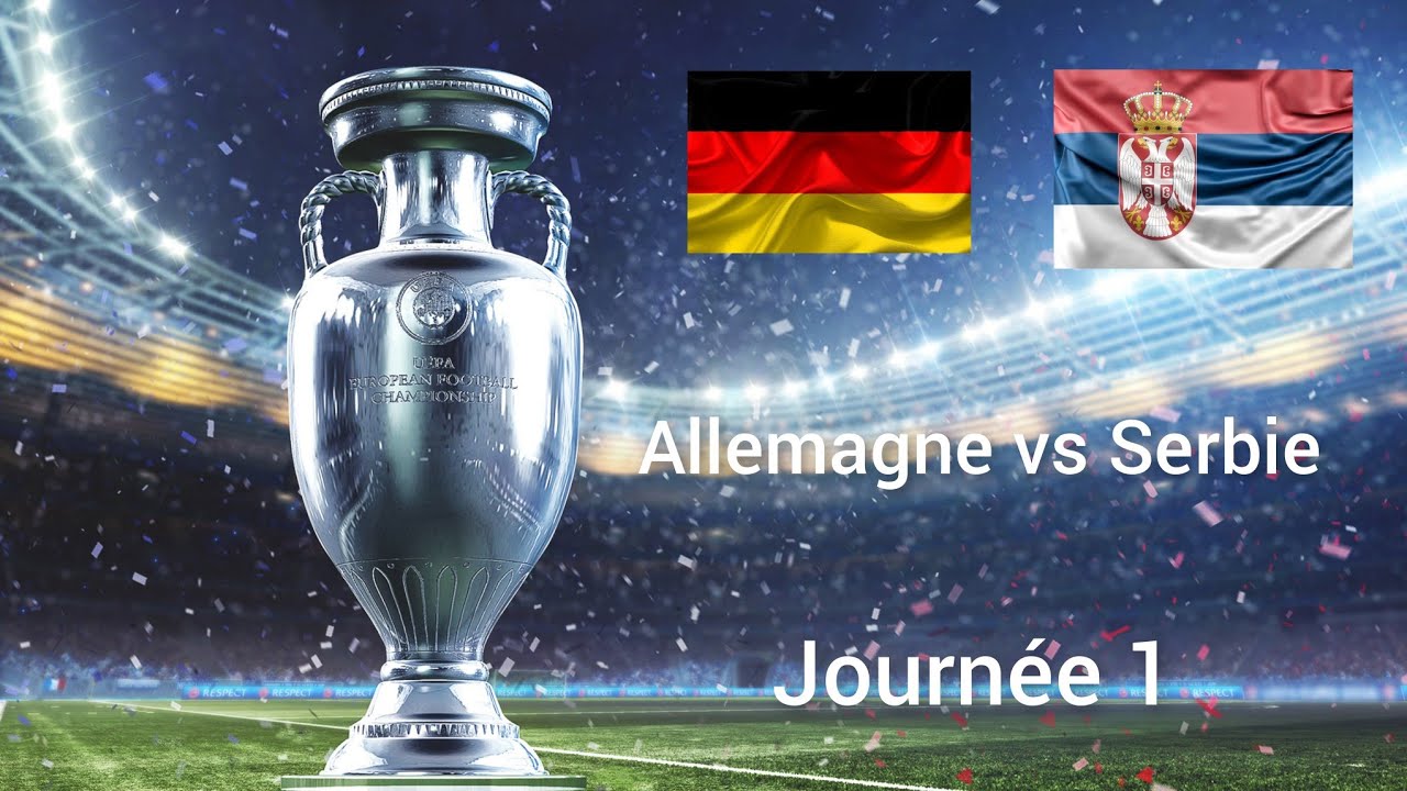 UEFA EURO 2024 🇩🇪Allemagne 5-1 🇷🇸Serbie groupe A journée 1