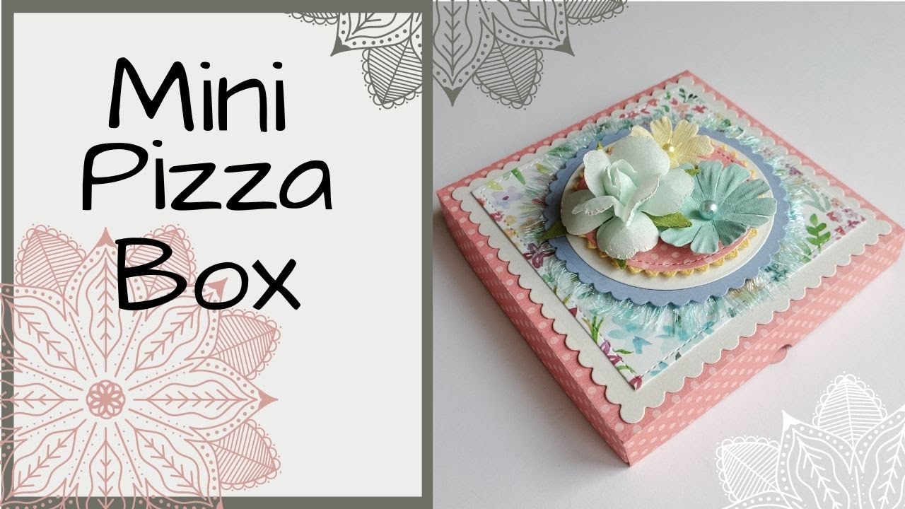 Mini PIZZA Box:  Wait 'til You See What's Inside!