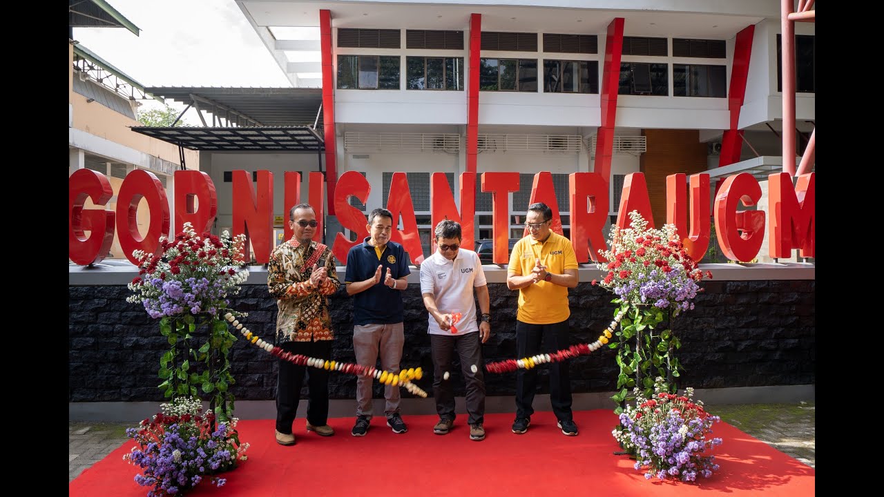 UGM Resmikan Nama GOR Nusantara