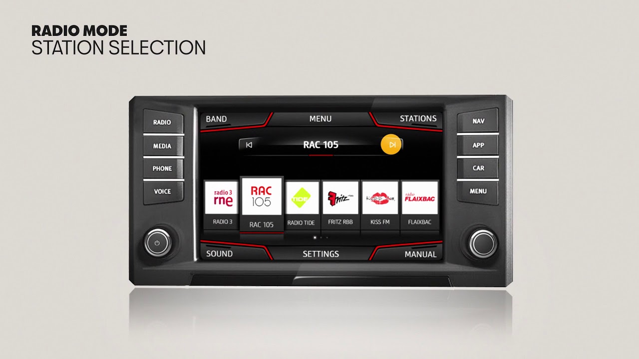 Radio Mode Tutorial: SEAT Ateca  2019 | SEAT