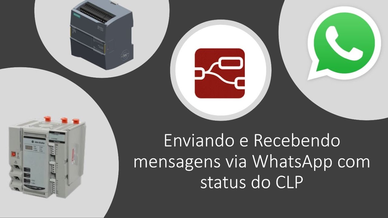 Enviando e Recebendo mensagens via WhatsApp com Status do CLP!