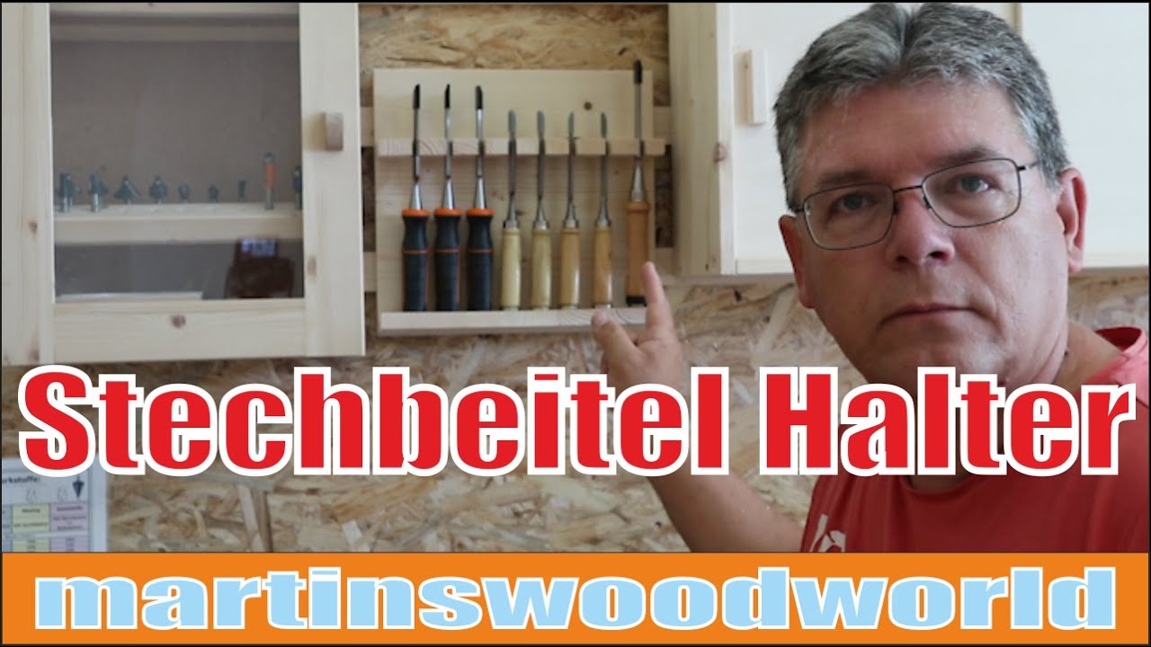 Stechbeitel Halterung für die French Cleat Wand selber bauen