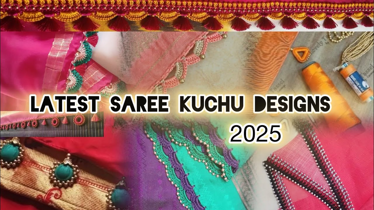 Latest Saree Kuchu Designs 2025 &ndash; Elegant Tassels & Beadwork for a Stunning Look #dailyvlog