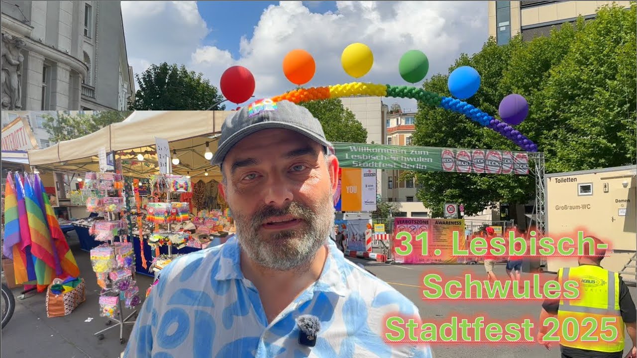 31. Lesbisch-Schwules Stadtfest 2025, Berlin Nollendorfplatz Schönenberg #queer 