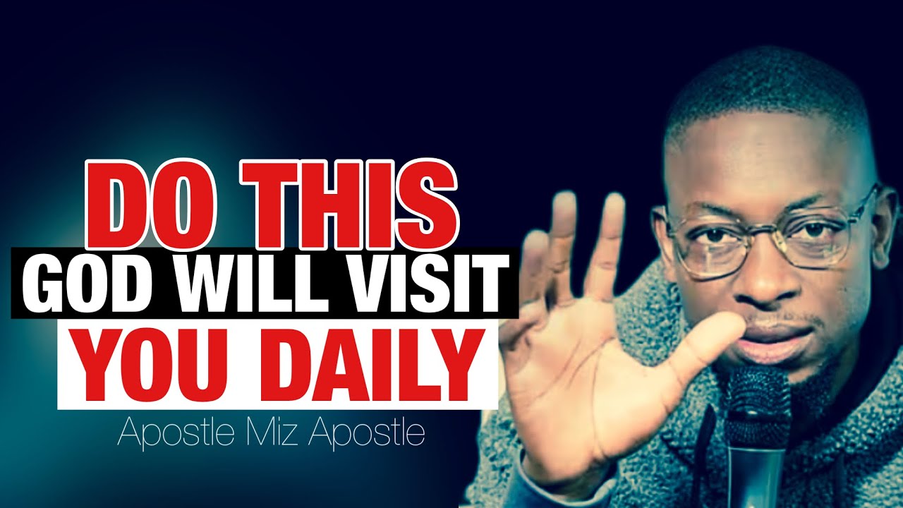 Follow This Spiritual Protocol — God Will Visit You Himself Daily! | Apostle Miz Tancredi 