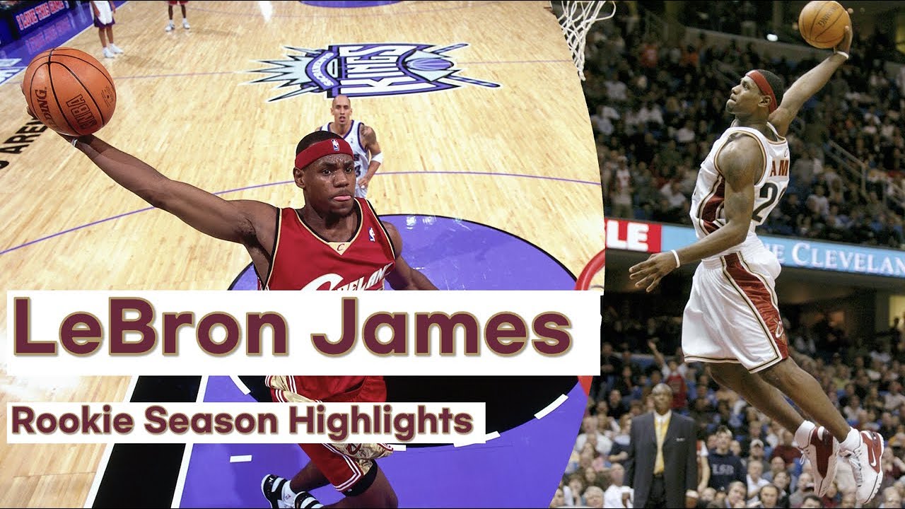 LeBron James Highlights | Rookie Season(2003-04)