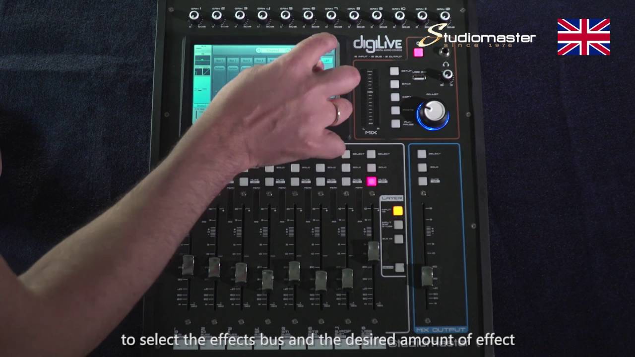 Introducing the all new Studiomaster Digilive16