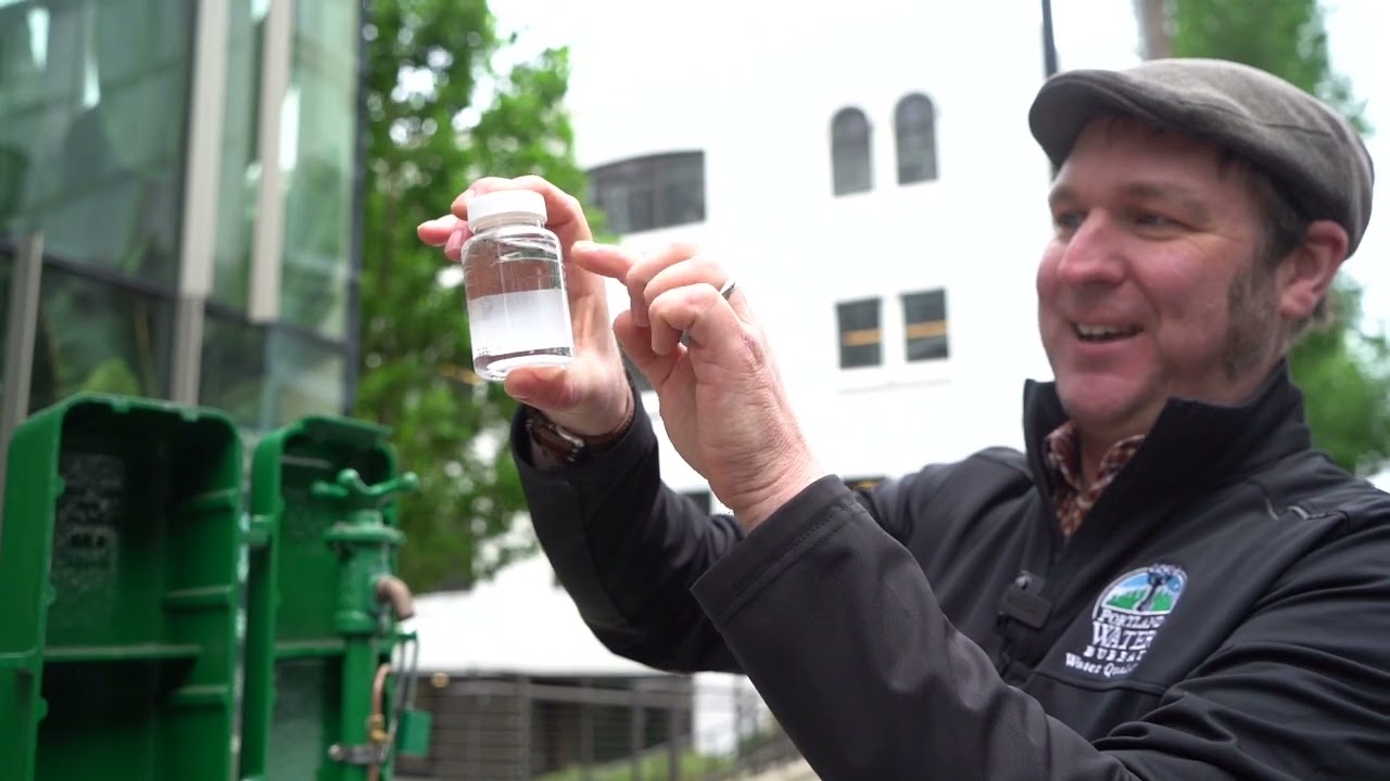 The office...of a water quality sampler