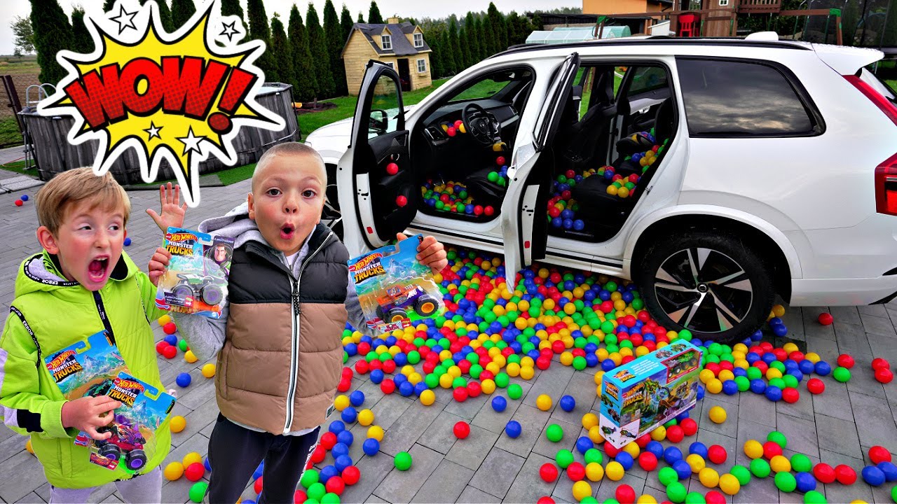 4000 KULEK W AUCIE PRANK I HOT WHEELS MONSTER TRUCK