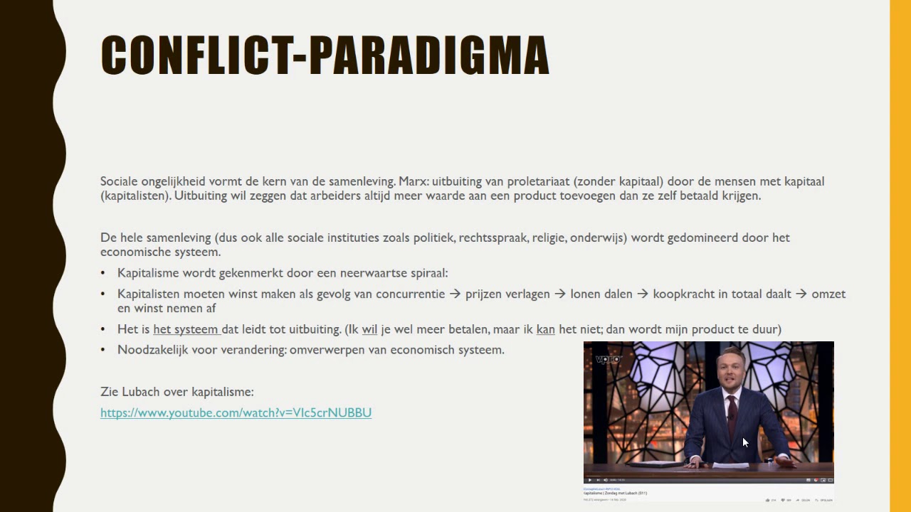 MW V5 Seneca hoofdstuk 10 3 Paradigma's sociale ongelijkheid