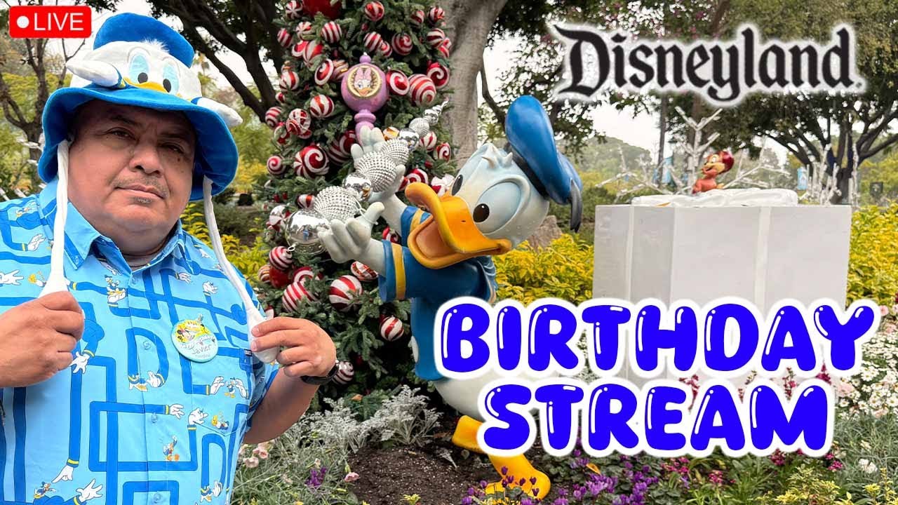 🔴 Disneyland LIVE! Javier’s Birthday Celebration 🎢 Strolling through the Park! (12/17/25)