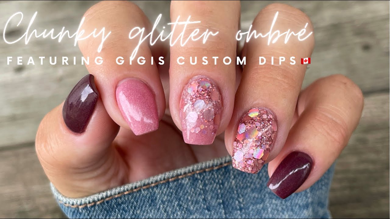 Melody Susie 2-in-1 Lamp & Efile | Introducing Gigi's Custom Dips | Glitter Ombre Dip Powder Mani