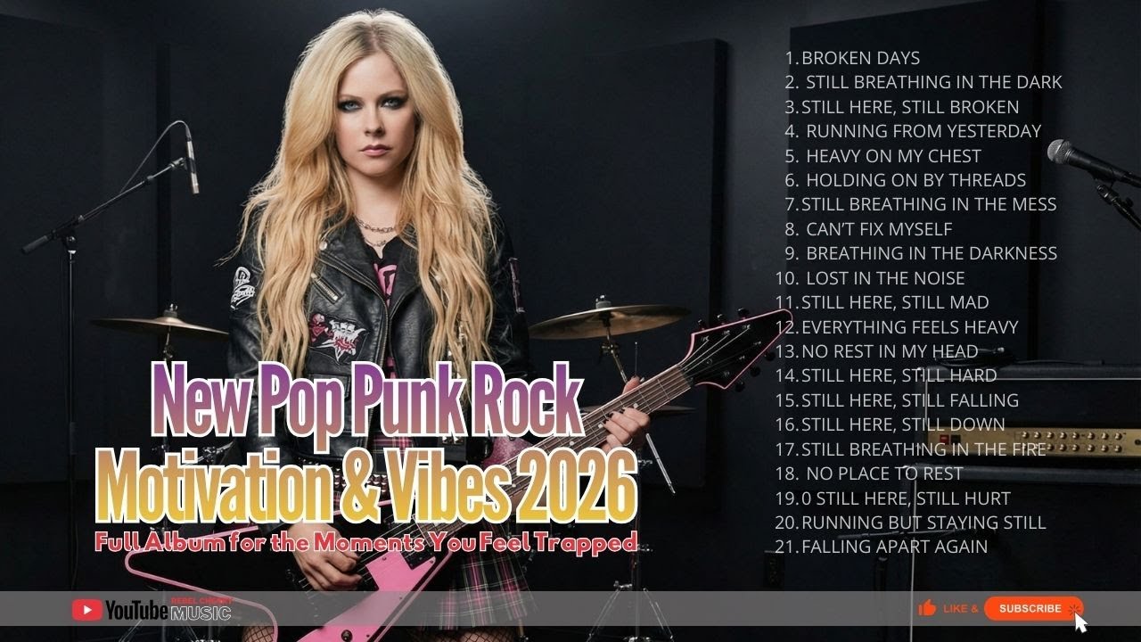 New Pop Punk Rock Motivation & Vibes 2026 🔥 Full Album for the Moments You Feel Trapped💪