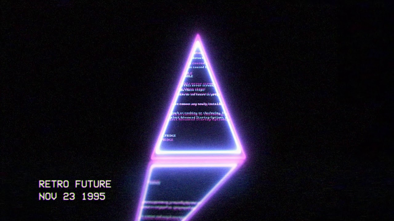 RETRO FUTURE NEON TRIANGLE (2020)