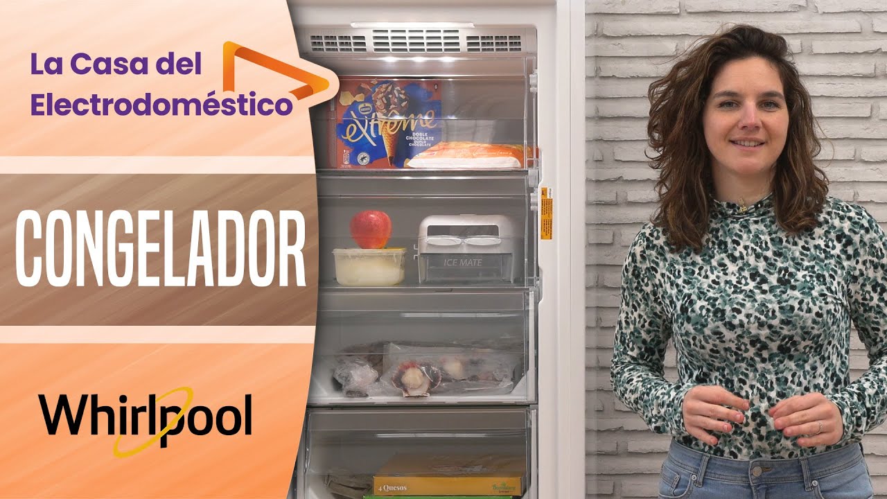 🧊 Whirpool congelador vertical | UW8 F2Y WBI F 2