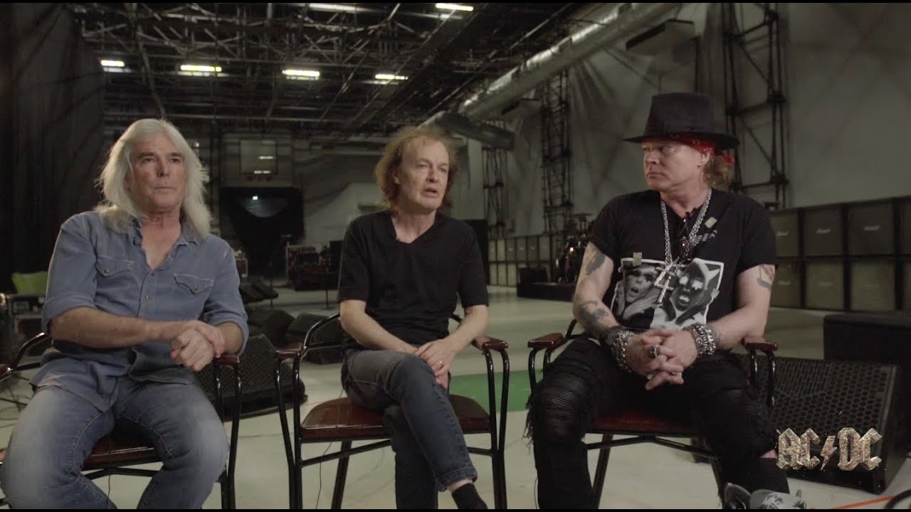 Angus & Cliff on Brian, Axl pays tribute ‪#&lrm;RockOrBust‬