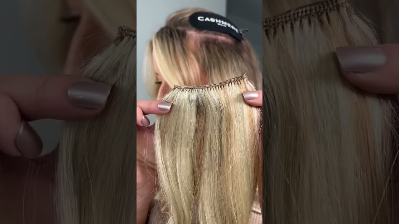 Classic v. Seamless Clip-in Extensions which one would you chose?💖 #clipinextensions #hair #beauty