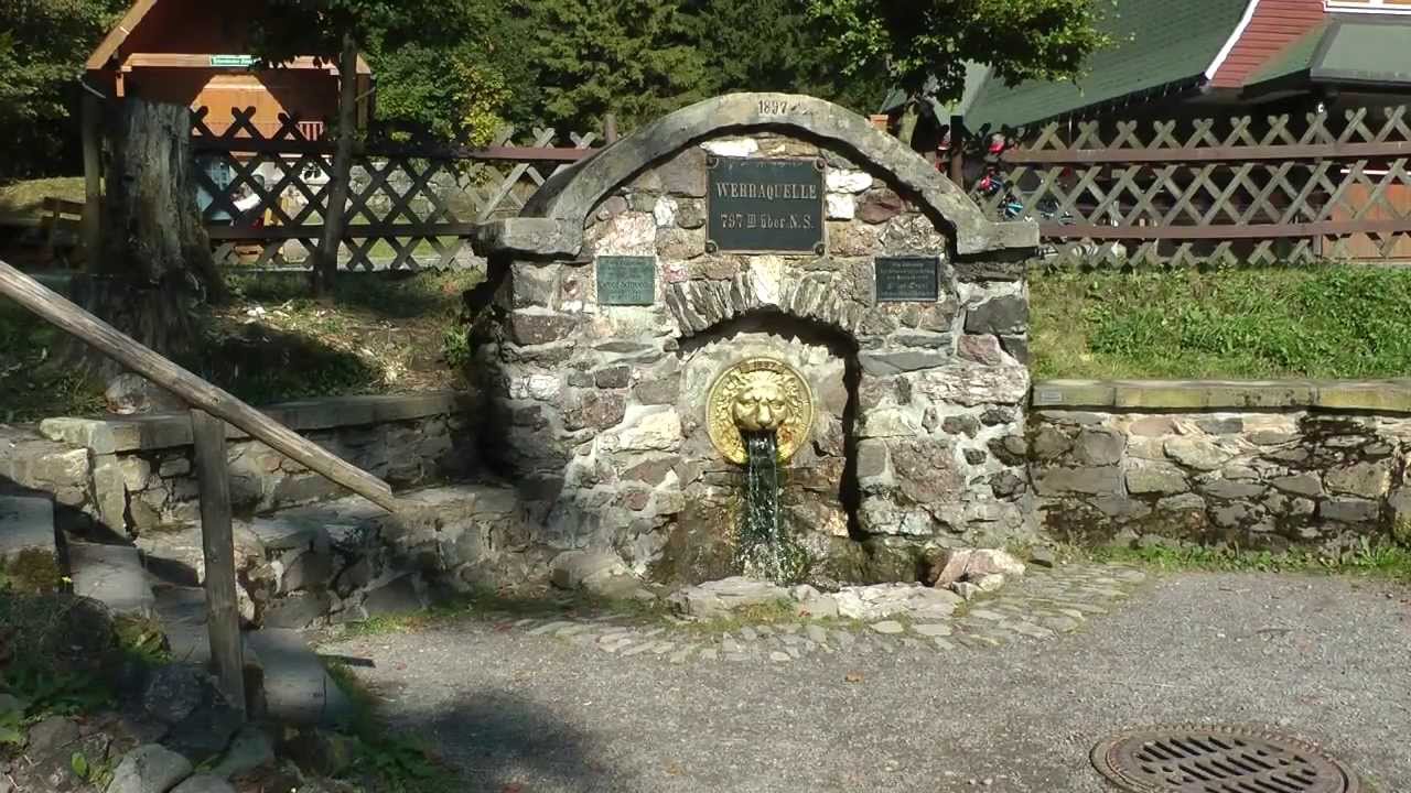 Die "echte" Werraquelle (The "real" source of the river Werra) in Thüringen
