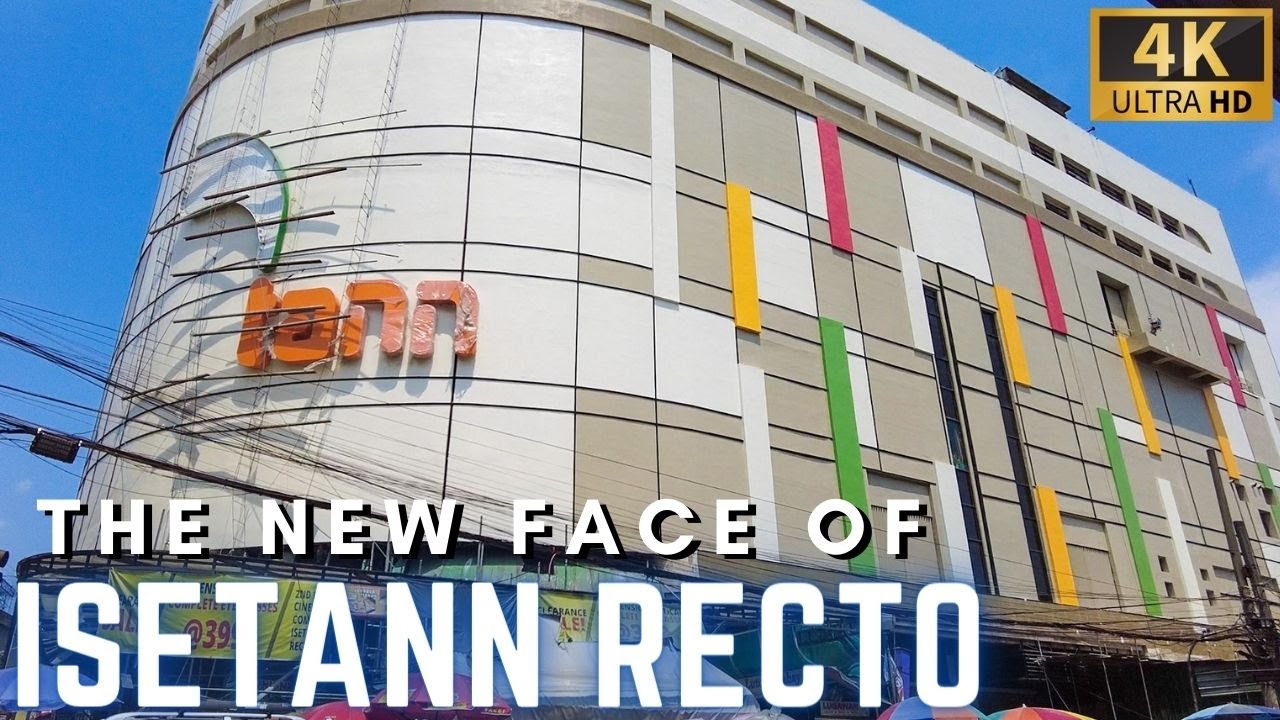 Walking Tour Inside ISETANN RECTO in QUIAPO MANILA [4K] Philippines - May 2023