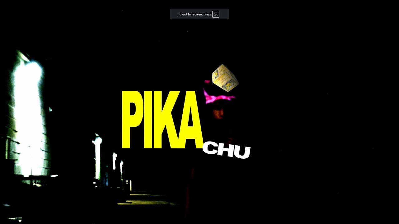 Kahleation - Pikachu (Official Music Video)