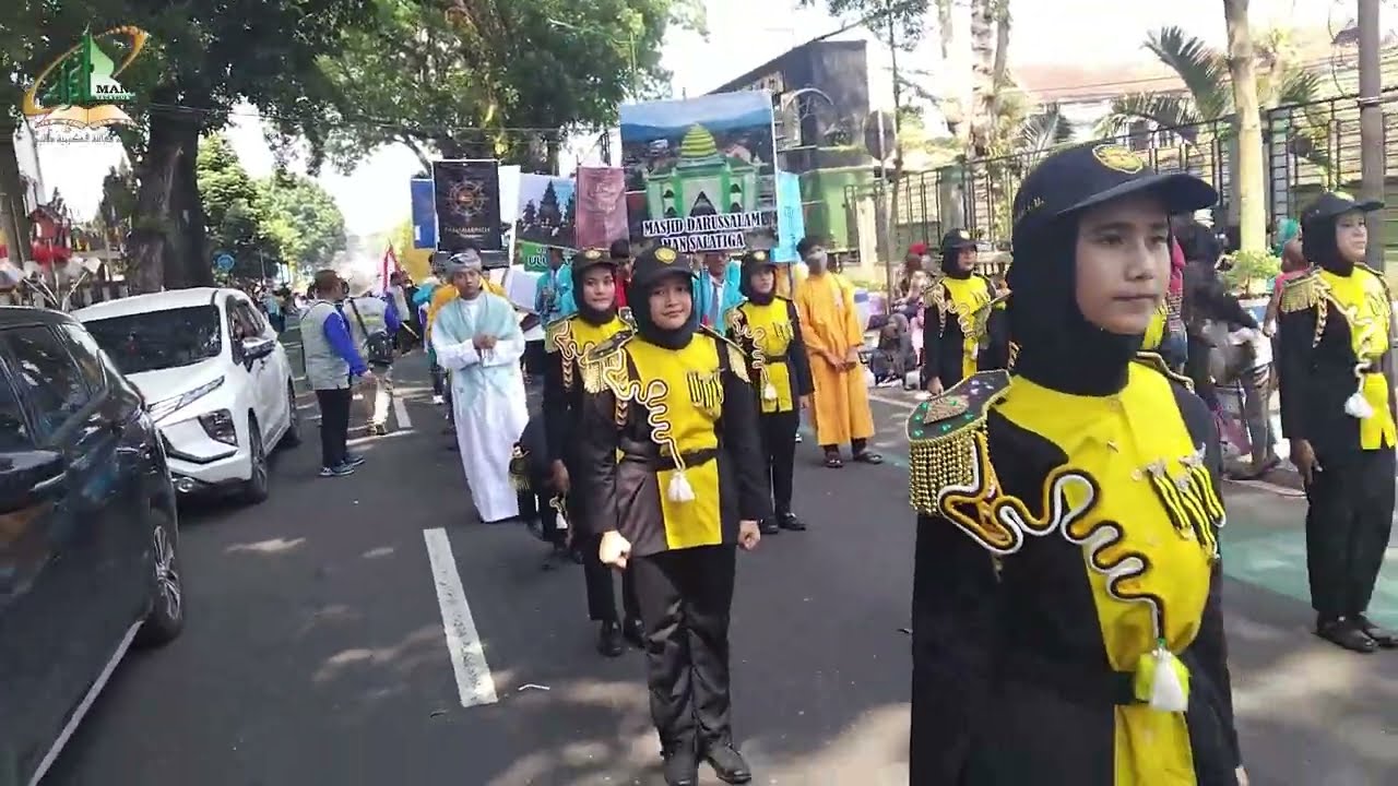 JUARA 1 PAWAI TA'ARUF 1 MUHARAM 1444 H | MAN SALATIGA MENURUNKAN HAMPIR 1000 PESERTA
