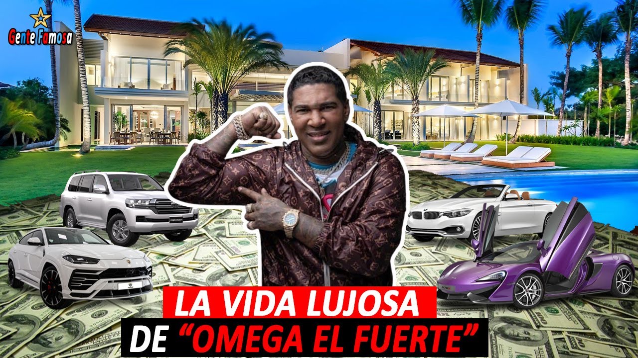 La Vida Lujosa de Omega El Fuerte: Vehículos, Joyas, Fortuna, Propiedades & Más | Gente Famosa