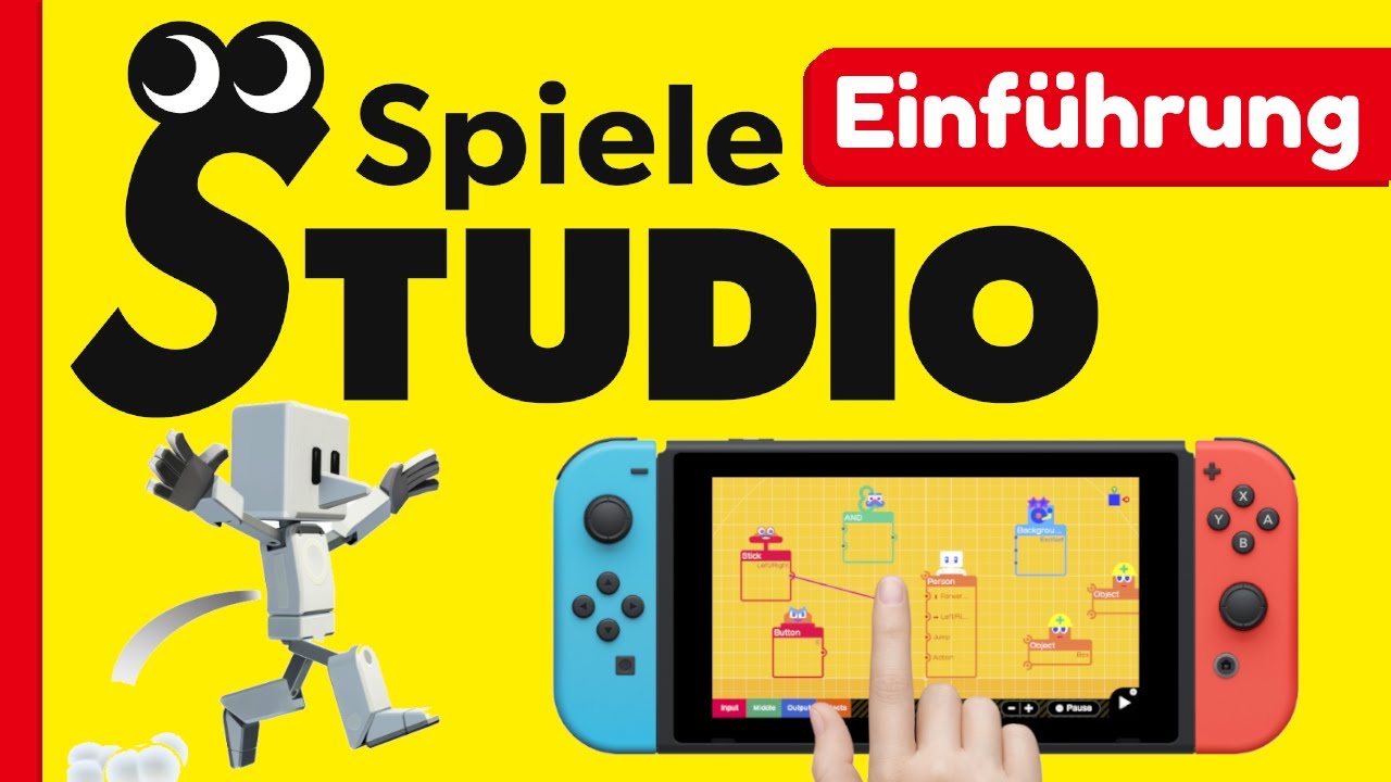 Nintendo Spiele Studio | Spielend Programmieren lernen