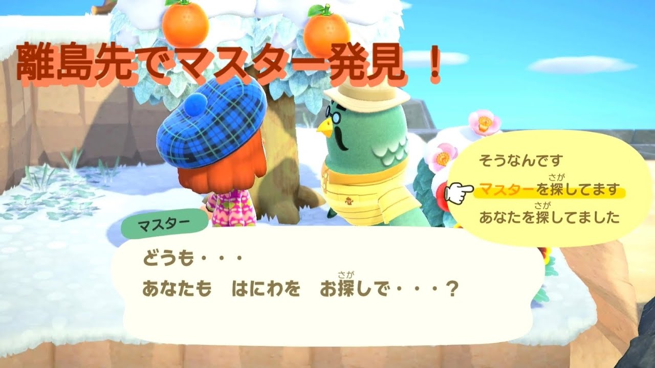 【あつ森】離島でマスター見つけた！(島クリエイター#5)