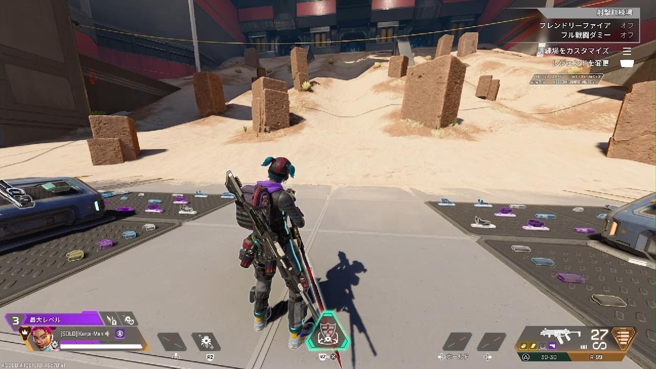 パワーソード　走りモーション確認　APEX