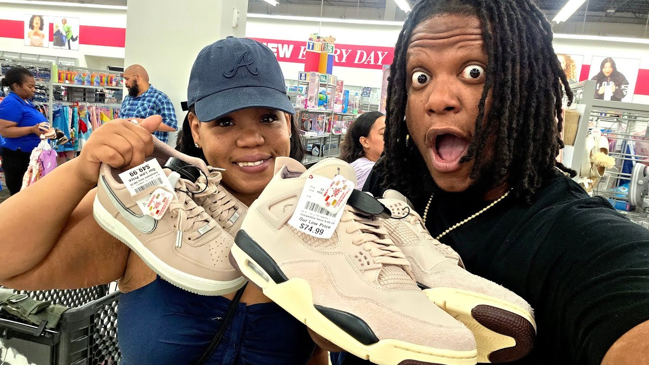 SOLD OUT SNEAKERS AT BURLINGTON!!! OUTLET SHOPPING!!!