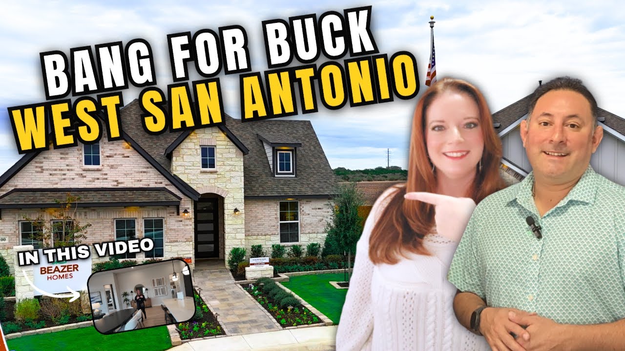 Stretch Your Dollar in San Antonio 🏡 | Westridge New Homes Tour