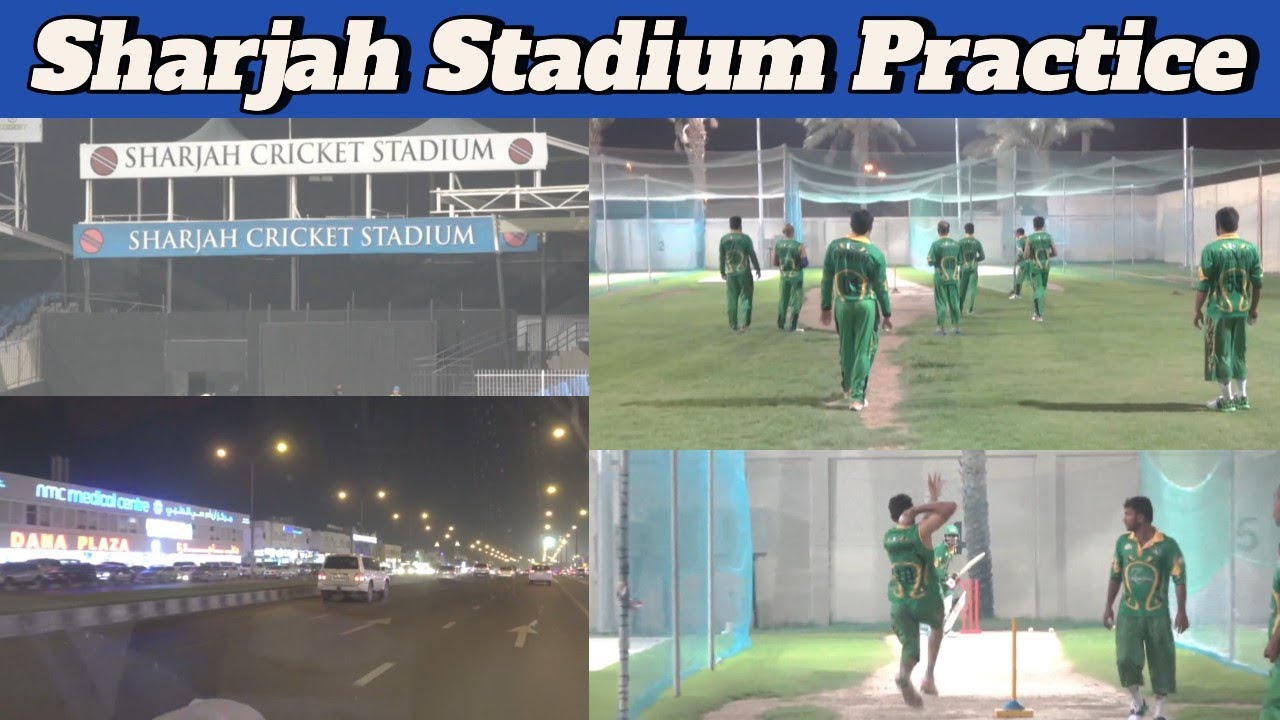 Intense Practice at the iconic Sharjah Cricket Stadium ! Zawari Cricket Academy #cricket #trending