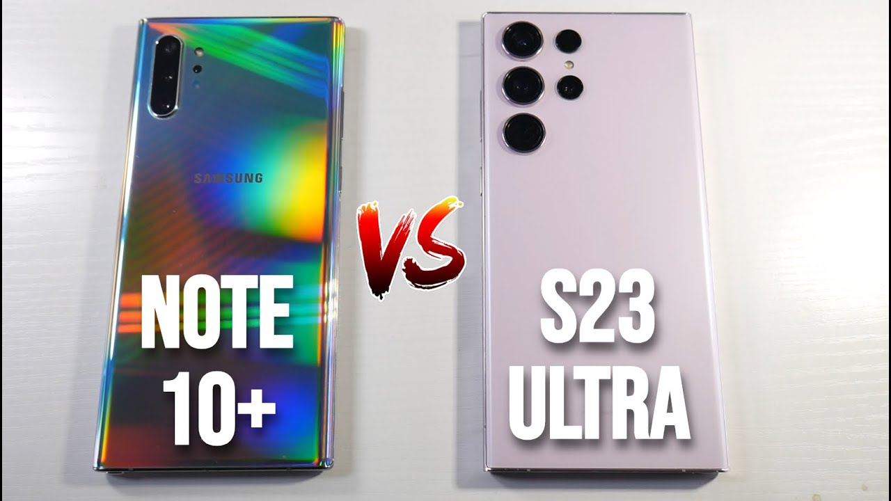 Samsung Galaxy S23 Ultra VS Samsung Galaxy Note 10 Plus 2024 (Camera Test, Speed Test & Display)
