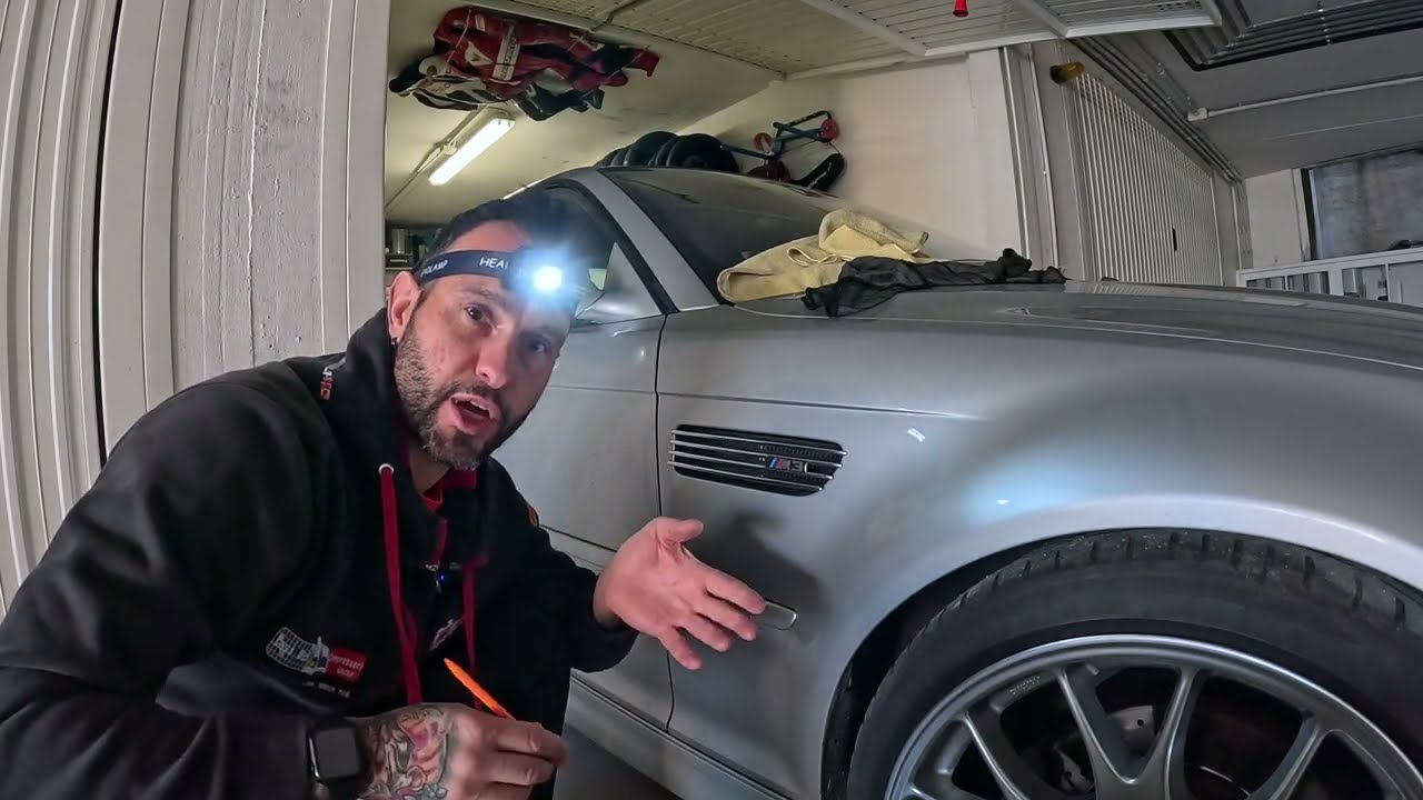 Montare prese d'aria frontali e laterali Bmw E46 M3