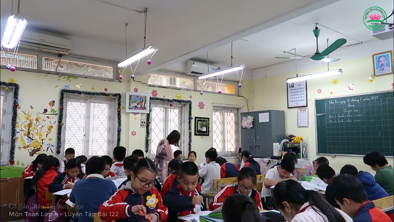 Thi Giáo Viên Giỏi Cấp Thành Phố - Môn Toán Lớp 4 - Bài 122: Luyện Tập