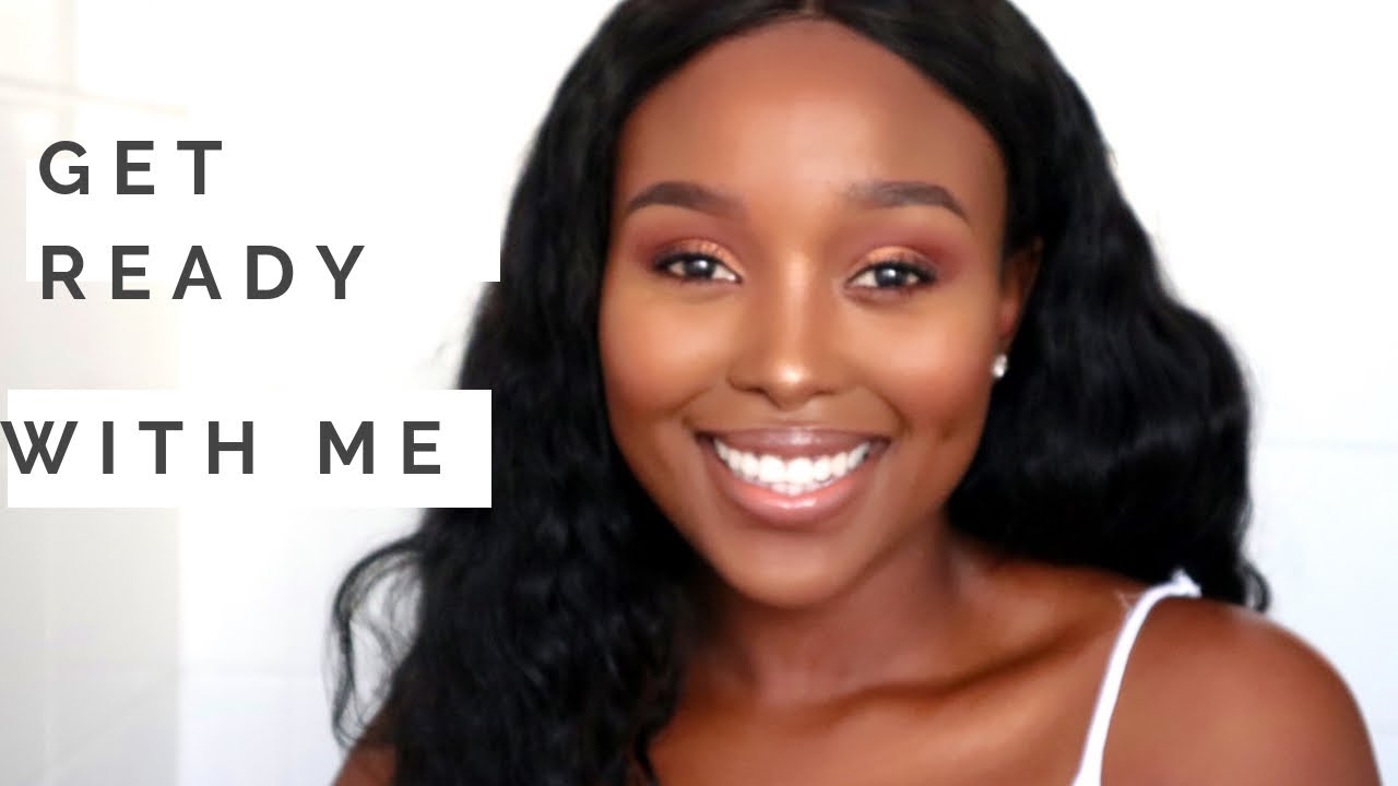 GRWM : Makeup Revolution concealer | Revlon Kiss plumping  lip creme | South African Youtuber