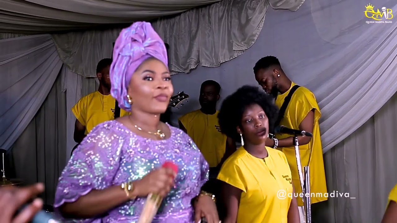 Highlife Oldies Medly Live with Queen Madiva at Lagos Party