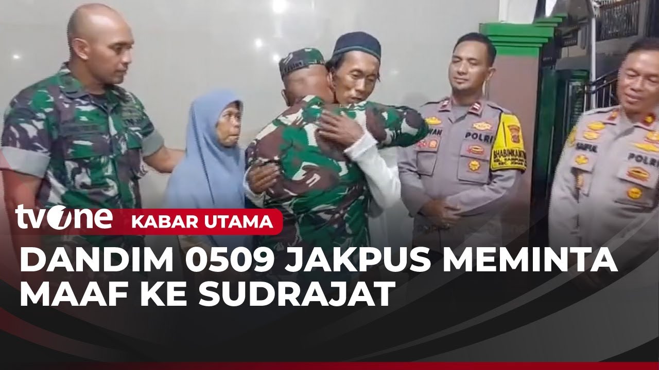Dandim 0509 Jakpus Datangi Rumah Penjual Es Gabus untuk Meminta Maaf | Kabar Utama