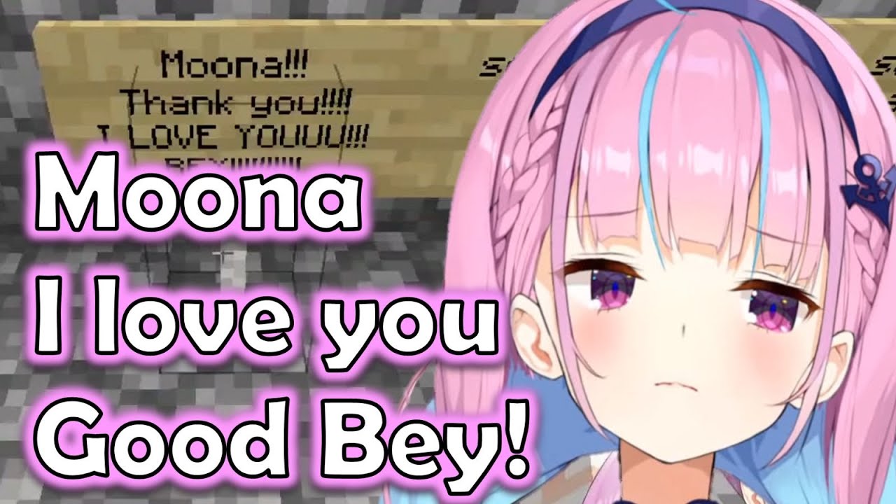 Aqua Bids Farewell to Moona【HOLOLIVE】【ENG SUB】