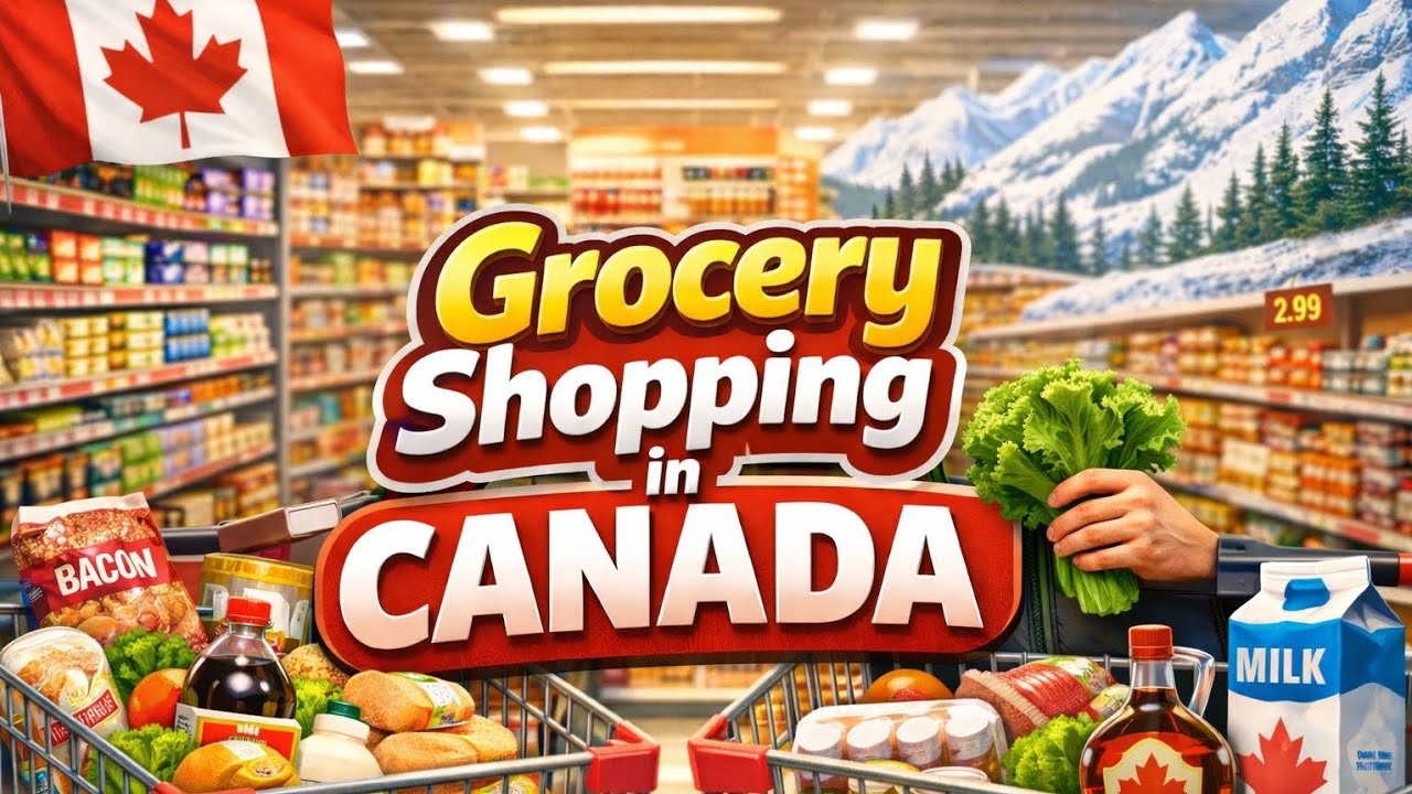 Grocery shopping in Canada 🇨🇦 🛍🛒#trending #groceryshopping #subscribe 