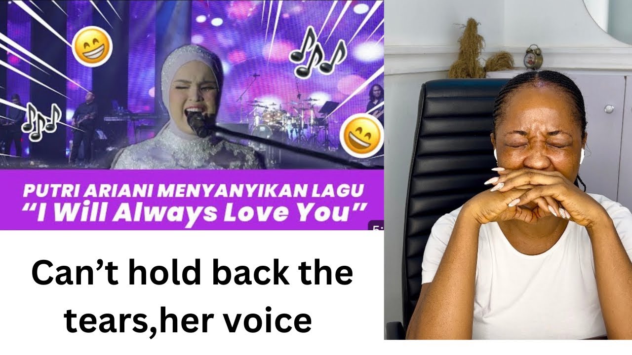 PUTRI ARIANI - I’ll always love you-Whitney Houston cover -Reaction #firsttimereaction  #putriariani