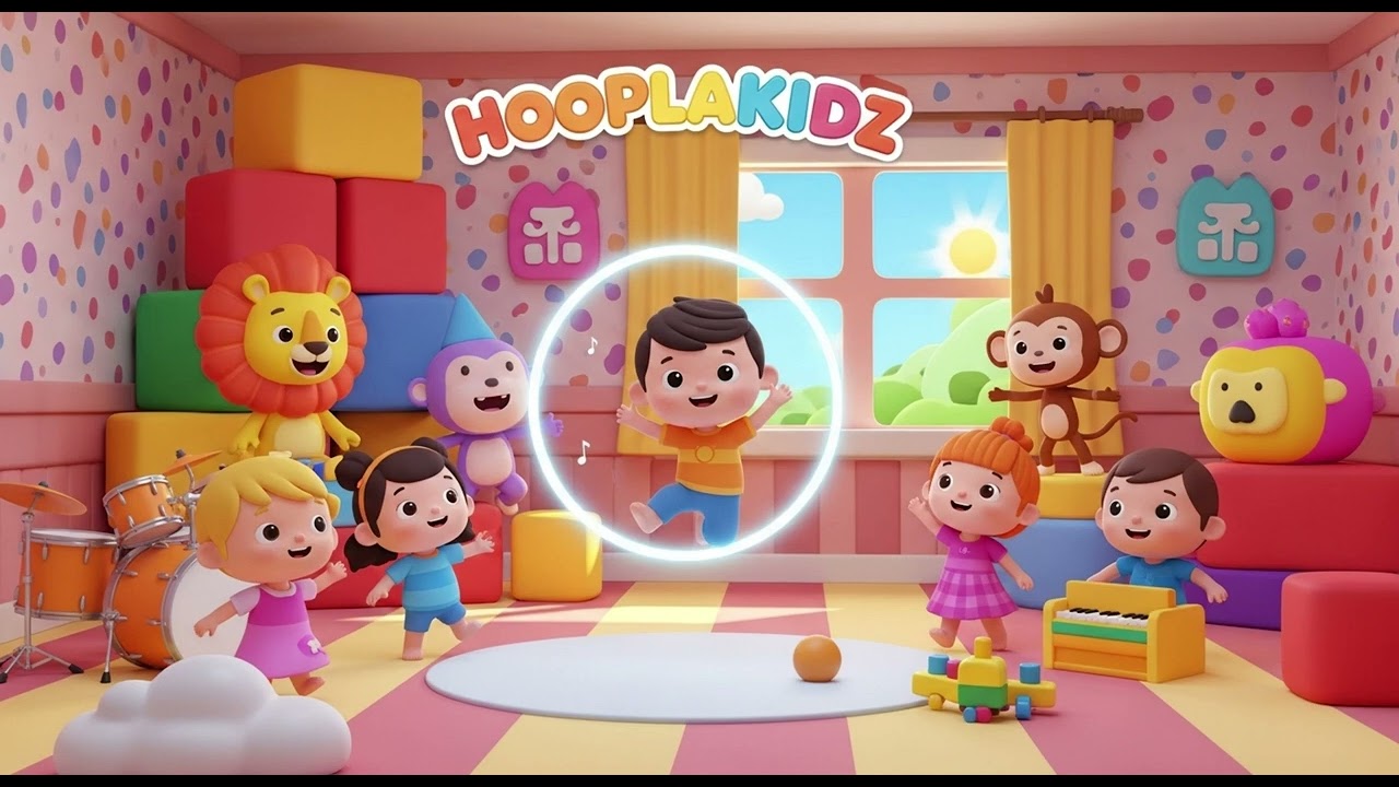 HooplaKidz | Nursery Rhymes for Kids | Fun Learning Songs | Kids Melody