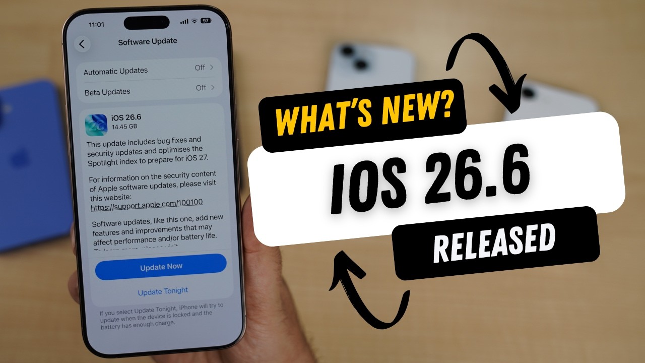 iOS 26.6 Stable Version Released | What's New?