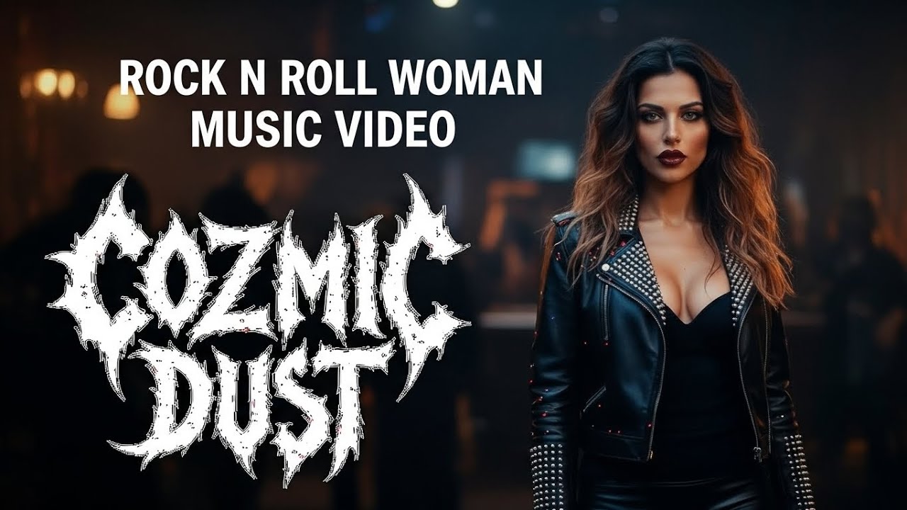 Cozmic Dust   Rock N Roll Woman Music Video
